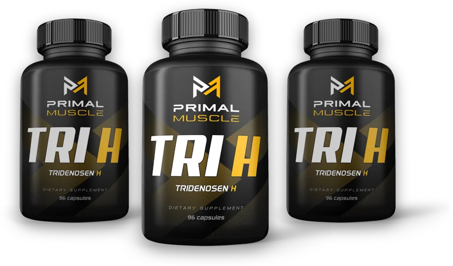3 bottles of Tridenosen-H
